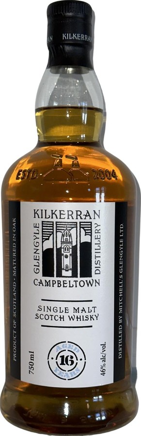 Kilkerran 16yo Sherry Bourbon 5% Rum 60% 750ml