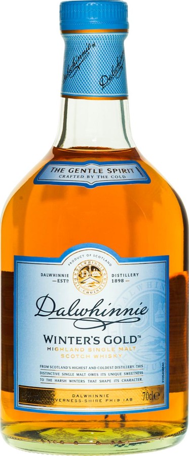 Dalwhinnie Winter's Gold The Gentle Spirit American and European Oak 43% 700ml