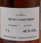 Lord Moisans Rum Canoubier 40% 1000ml