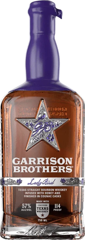 Garrison Brothers 7yo Ladybird 1st Release Honey Infused New Oak + French XO Cognac 57% 750ml