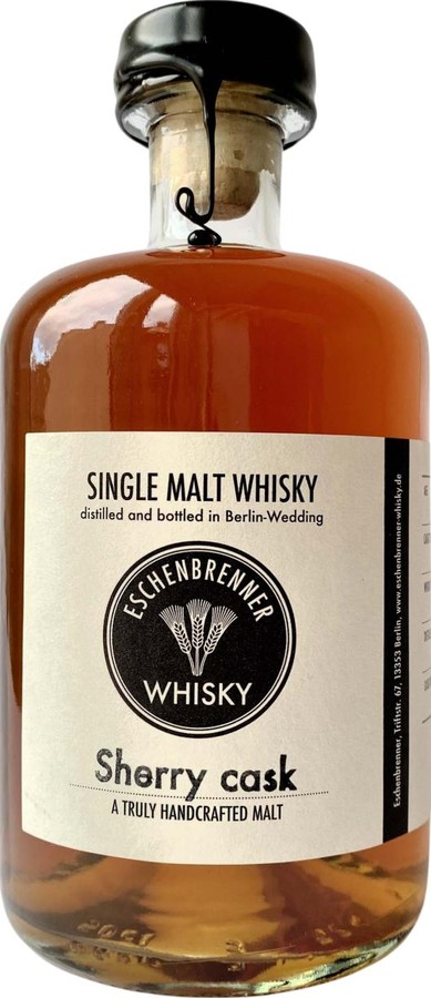 Eschenbrenner Whisky 2016 Single Malt Whisky PX Sherry American Oak 48.3% 500ml