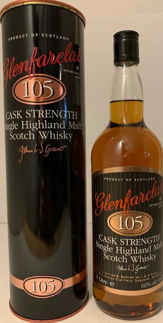 Glenfarclas 105 stripe label 60% 700ml