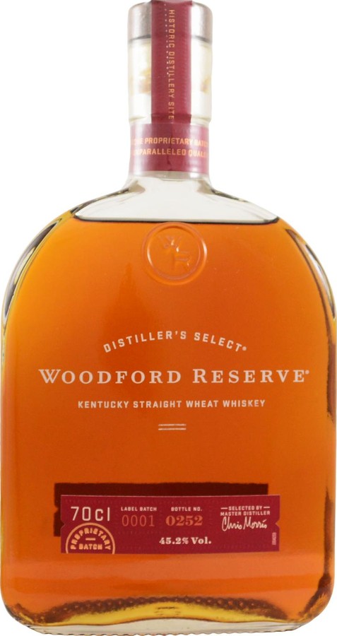 Woodford Reserve Kentucky Straight Wheat Whisky 45.2% 700ml
