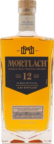 Mortlach 12yo The Wee Witchie Sherry & Bourbon 43.4% 700ml