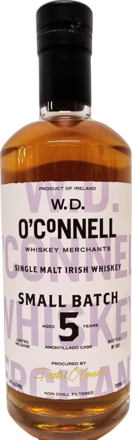 W.D. O'Connell 2018 WDO Small Batch Amontillado 50% 700ml