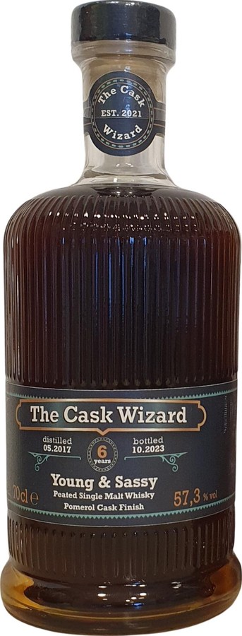 The Cask Wizard 2017 TCaWi Young & Sassy Pomerol Finish 57.3% 700ml