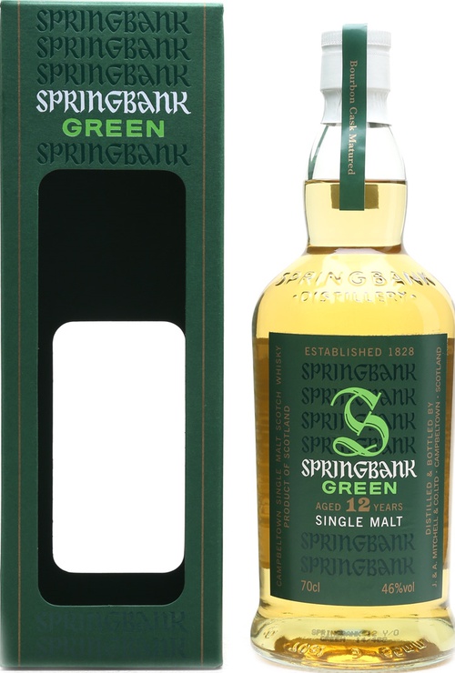 Springbank 12yo Green Bourbon Casks 46% 700ml
