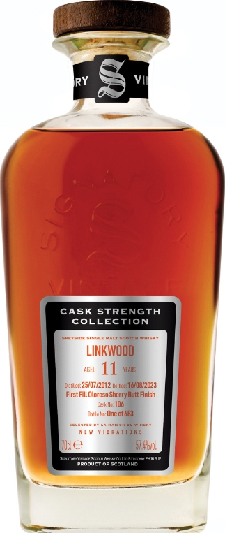 Linkwood 2012 SV Cask Strength Collection LMDW 1st Fill Olorosso Sherry Butt LMDW 57.4% 700ml