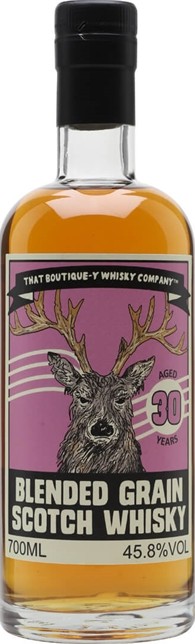 Blended Grain Scotch Whisky 30yo TBWC Core Range Refill ex-Bourbon hhd & ex-Sherry octave 45.8% 700ml
