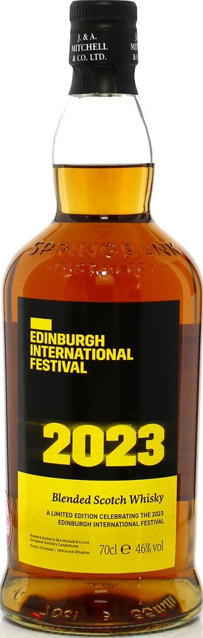 Edinburgh Festival 2023 SpD 76th Edinburgh International Festival 46% 700ml