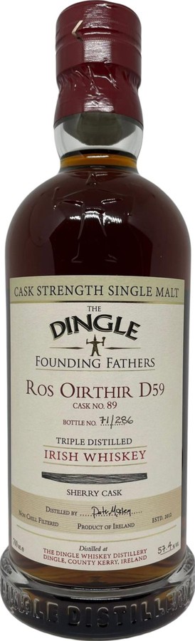 Dingle Ros Oirthir D59 Triple Destilled Sherry 57.4% 700ml