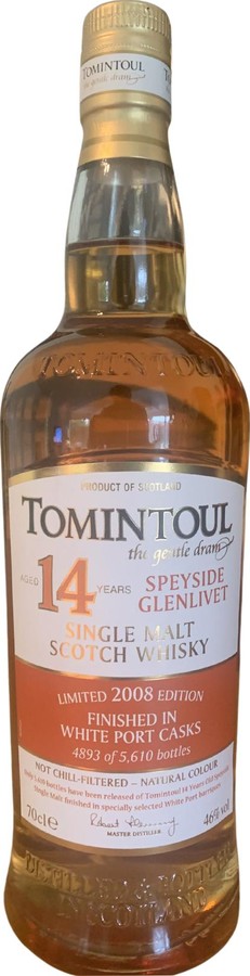 Tomintoul 14yo Limited 2008 Edition White Port 46% 700ml