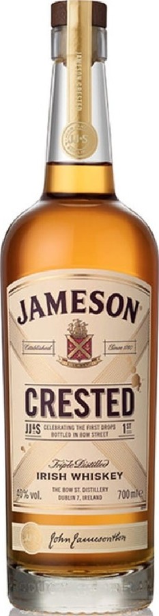 Jameson Crested Ex-Bourbon & Sherry 40% 700ml