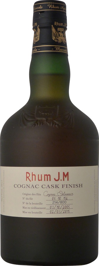 Rhum J.M 2005 Cognac Cask Finish 40.5% 500ml
