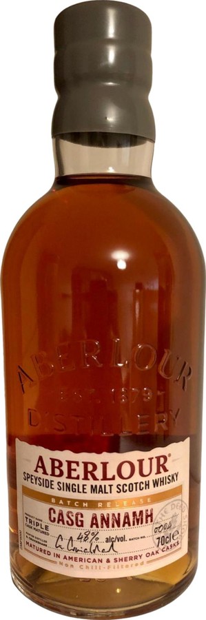Aberlour Casg Annamh Batch Release Euro Oak Sherry Amer. Oak: Sherry & Bourbon 48% 700ml