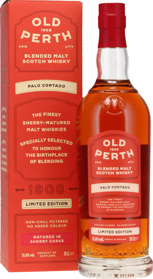 Old Perth Blended Malt Scotch Whisky MSWD Palo Cortado Sherry 55.8% 700ml
