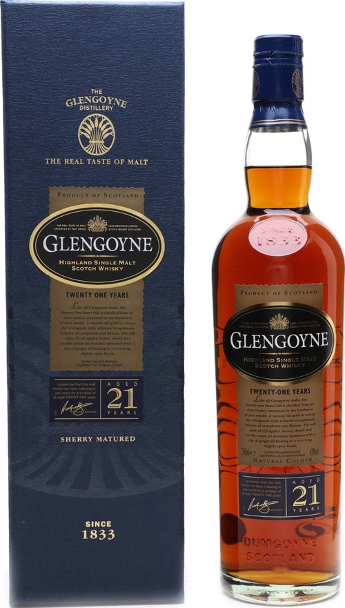 Glengoyne 21yo Sherry 43% 700ml