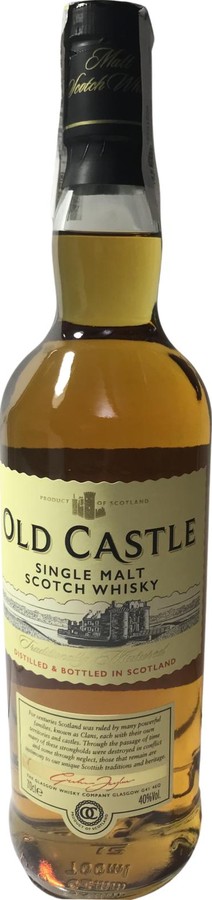 Old Castle Single Malt Scotch Whisky 40% 700ml