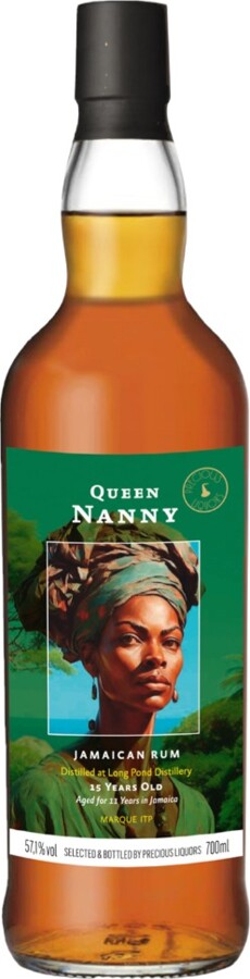 Precious Liquors 2007 Queen Nanny Long Pond Jamaica 15yo 57.1% 700ml