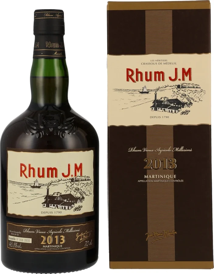 Rhum JM 2013 Bourbon Cask 43.8% 700ml