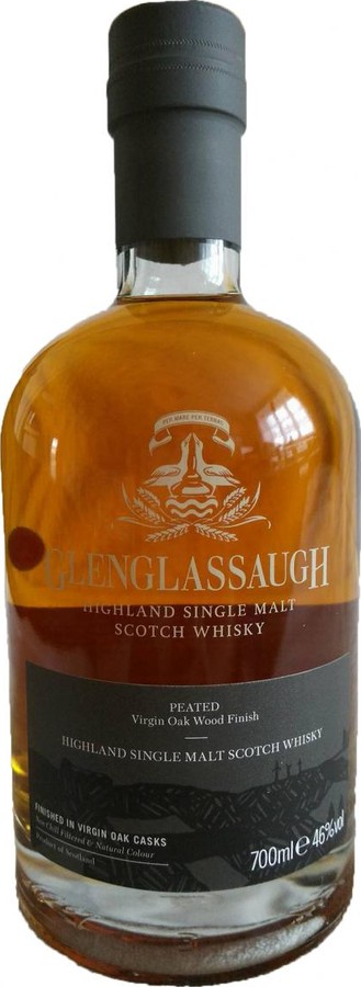 Glenglassaugh Peated Virgin Oak Wood Finish Wood Finish Series Finished in Virgin American Oak 46% 700ml