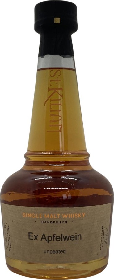 St. Kilian 2019 Handfilled Distillery only ex Jack Daniel's Barrel seasoned with Cider 57.3% 500ml