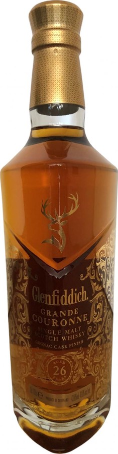 Glenfiddich 26yo Grande Couronne Am. & Europ. Oak French Cognac Cask Finish 43.8% 700ml