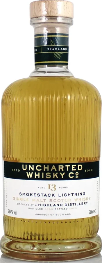 Single Malt Scotch Whisky 2009 UWC Smokestack Lightning 53.4% 700ml