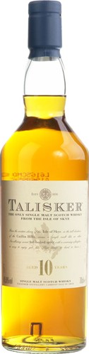 Talisker 10yo The Only Single Malt Scotch Whisky From the Isle of Skye Ex bourbon 45.8% 700ml