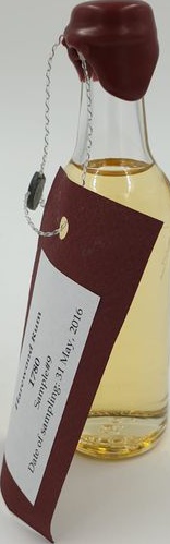 Harewood 1780 Light Rum Miniature Re-Bottled 2014 69% 50ml