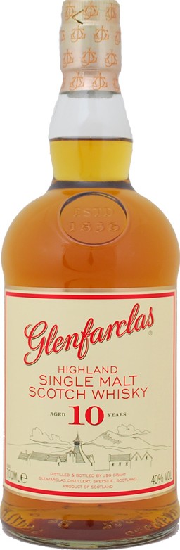 Glenfarclas 10yo New Label Fresh and refill Sherry 40% 700ml
