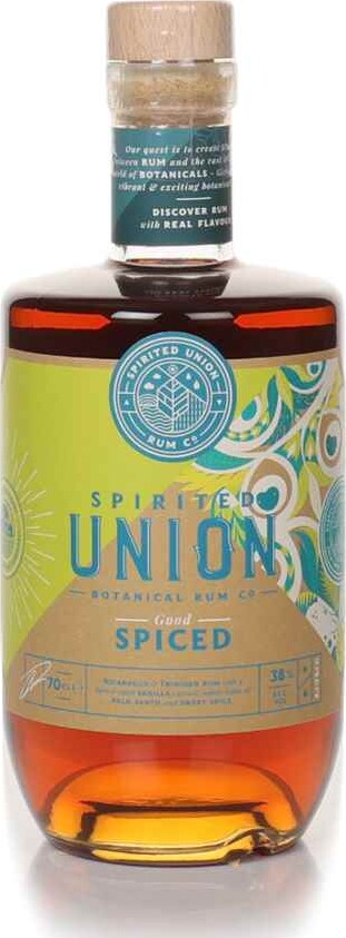 The Spirited Union Botanical Good Spiced 38% 700ml