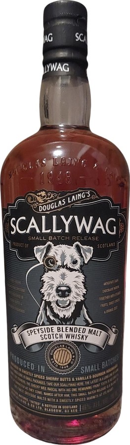 Scallywag Dl Small Batch Release Sherry Butt + Bourbon Hogshead 46% 700ml