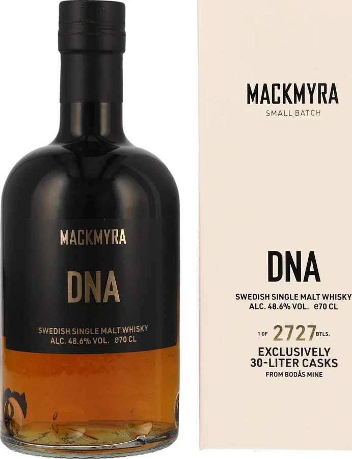 Mackmyra Dna Small Batch Kollektion Swedish Oak 48.6% 700ml