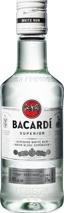 Bacardi Superior White 40% 375ml