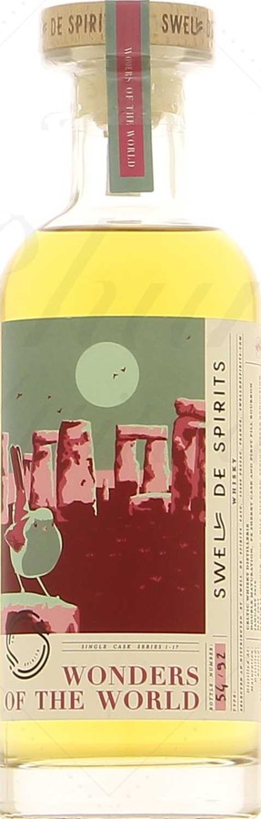 Celtic Whisky 2016 SdS Wonders Of The World PX Sherry + 1st fill Bourbon 52.7% 500ml