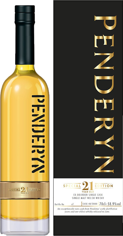 Penderyn 2000 SE Ex Bourbon 21yo 58.9% 700ml