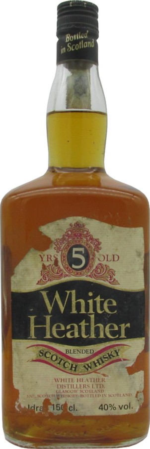 White Heather 5yo Blended Scotch Whisky Liquorama sas. San Donato Milanese 40% 1500ml