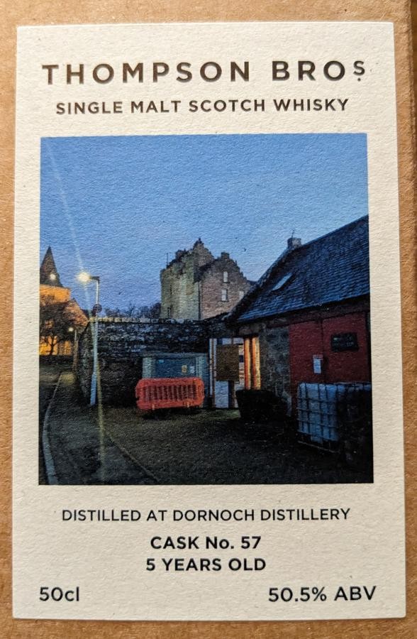 Dornoch 2018 1st Fill Bourbon Octave 50.5% 700ml