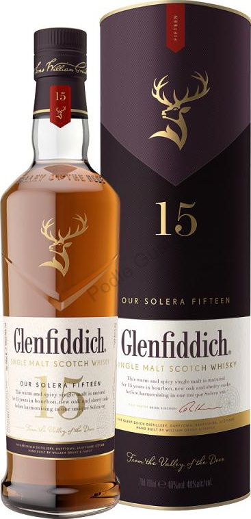 Glenfiddich 15yo Our Solera Fifteen 40% 700ml