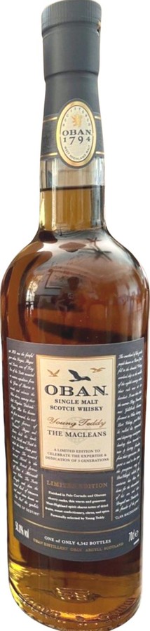 Oban Young Teddy The Macleans 50.8% 700ml