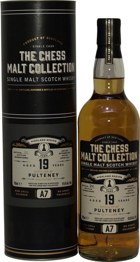 Old Pulteney 2002 ChM The Chess Malt Collection Bourbon barrel The Chess Malt Collection 59.6% 700ml