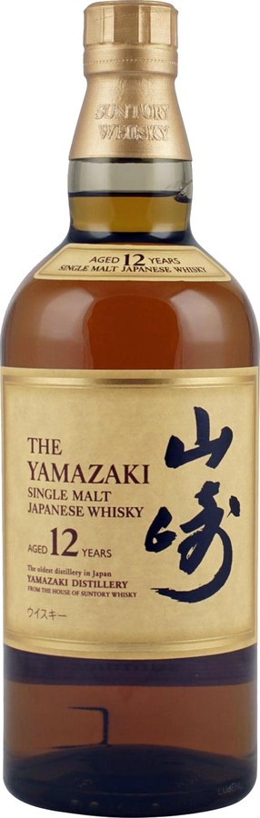 Yamazaki 12yo Single Malt Japanese Whisky American Spanish & Japanese Oak Casks 43% 700ml