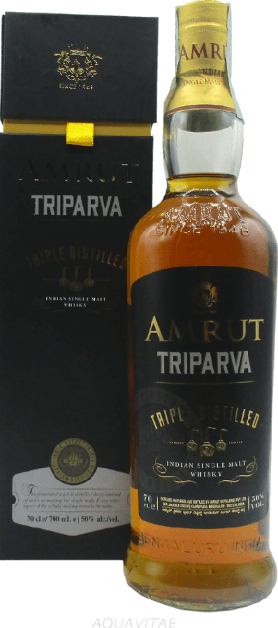 Amrut Triparva Triple Distilled 50% 700ml