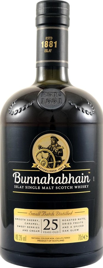 Bunnahabhain 25yo Small Batch Distilled 46.3% 700ml