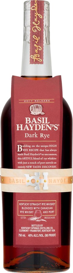 Basil Hayden's Dark Rye 40% 750ml