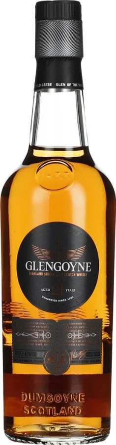 Glengoyne 21yo Unhurried Since 1833 Sherry 43% 200ml