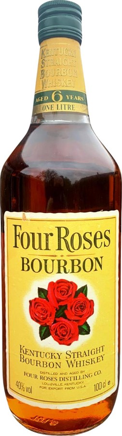 Four Roses 6yo Kentucky Straight Bourbon Whisky 40% 1000ml