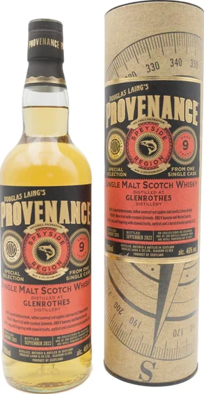 Glenrothes 2013 DL Provenance Refill Puncheon 46% 700ml
