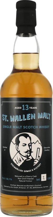 Glenrothes 13yo whic St. Wallen Malt Sherry 50.1% 700ml